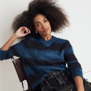 Madewell Brushed V-Neck Sweater